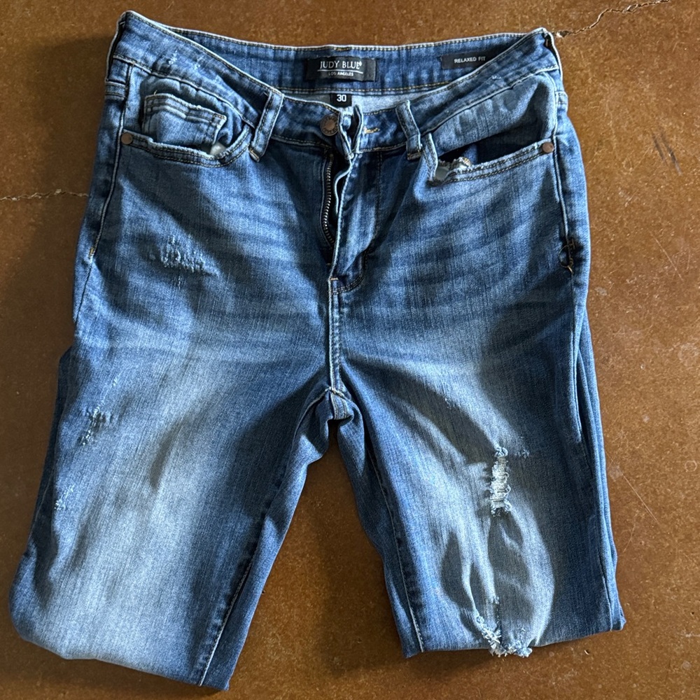 Judy Blue Distressed Women Jeans
